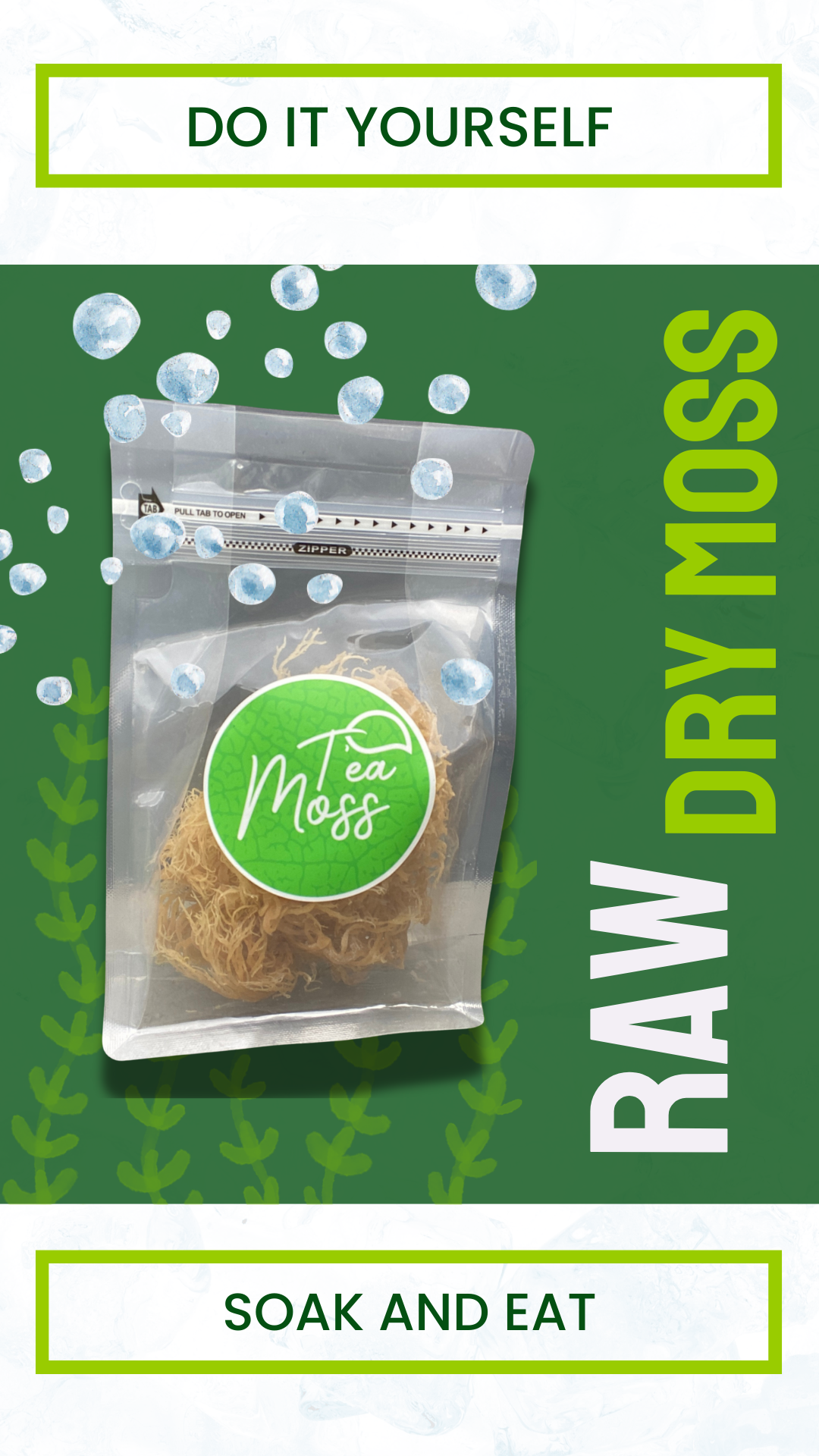 Dry Raw Moss